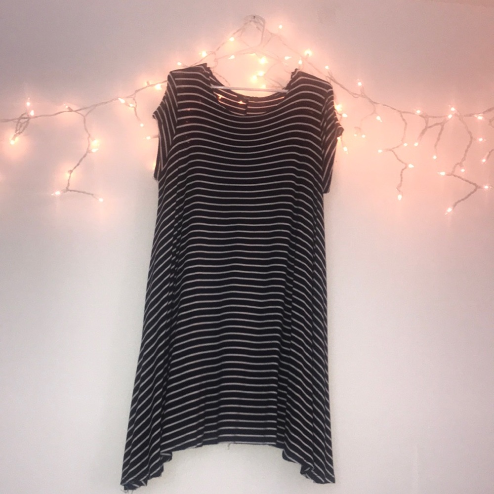Striped dress ( Xl )